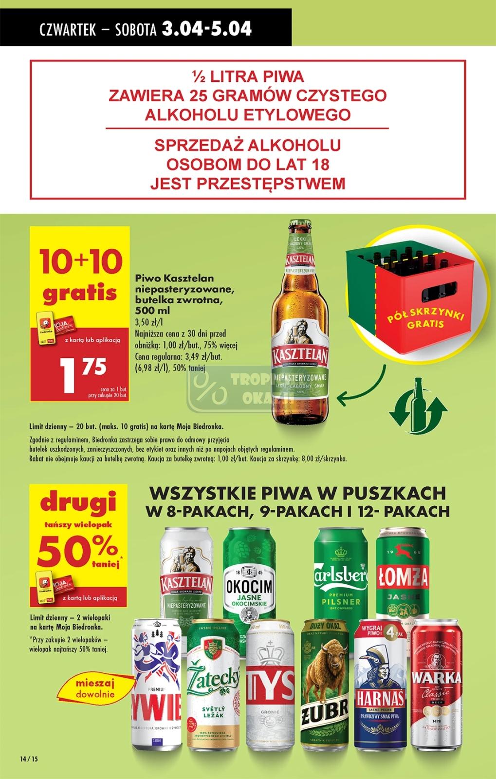 Gazetka promocyjna Biedronka str. 14