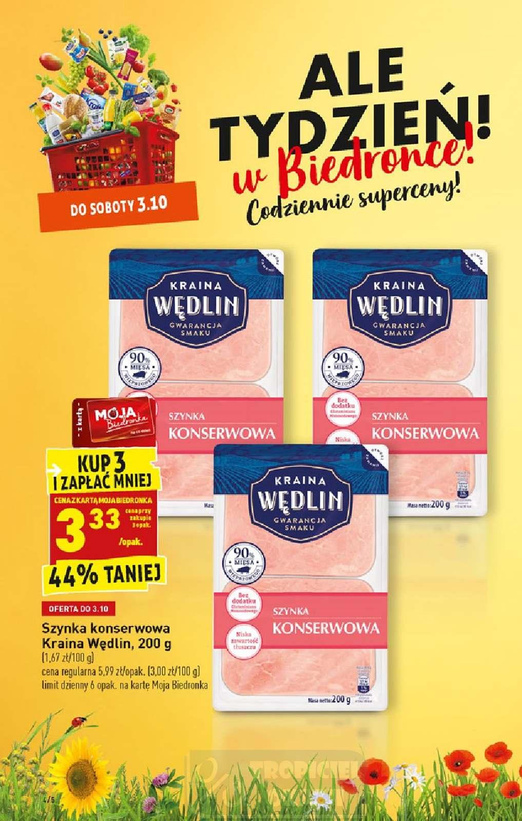 Gazetka promocyjna Biedronka str. 4