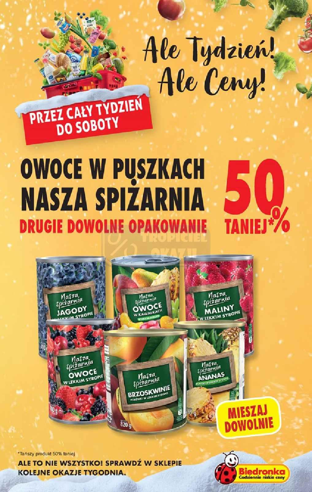 Gazetka promocyjna Biedronka str. 3