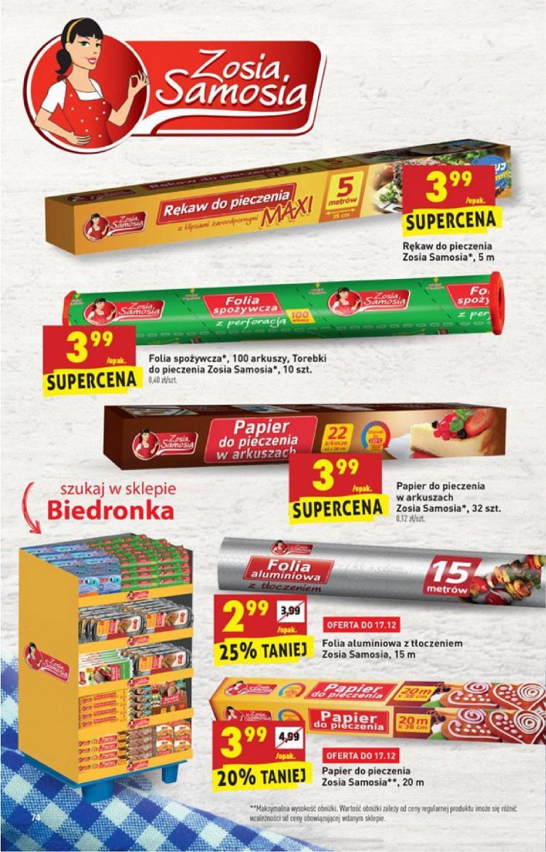 Gazetka promocyjna Biedronka str. 74