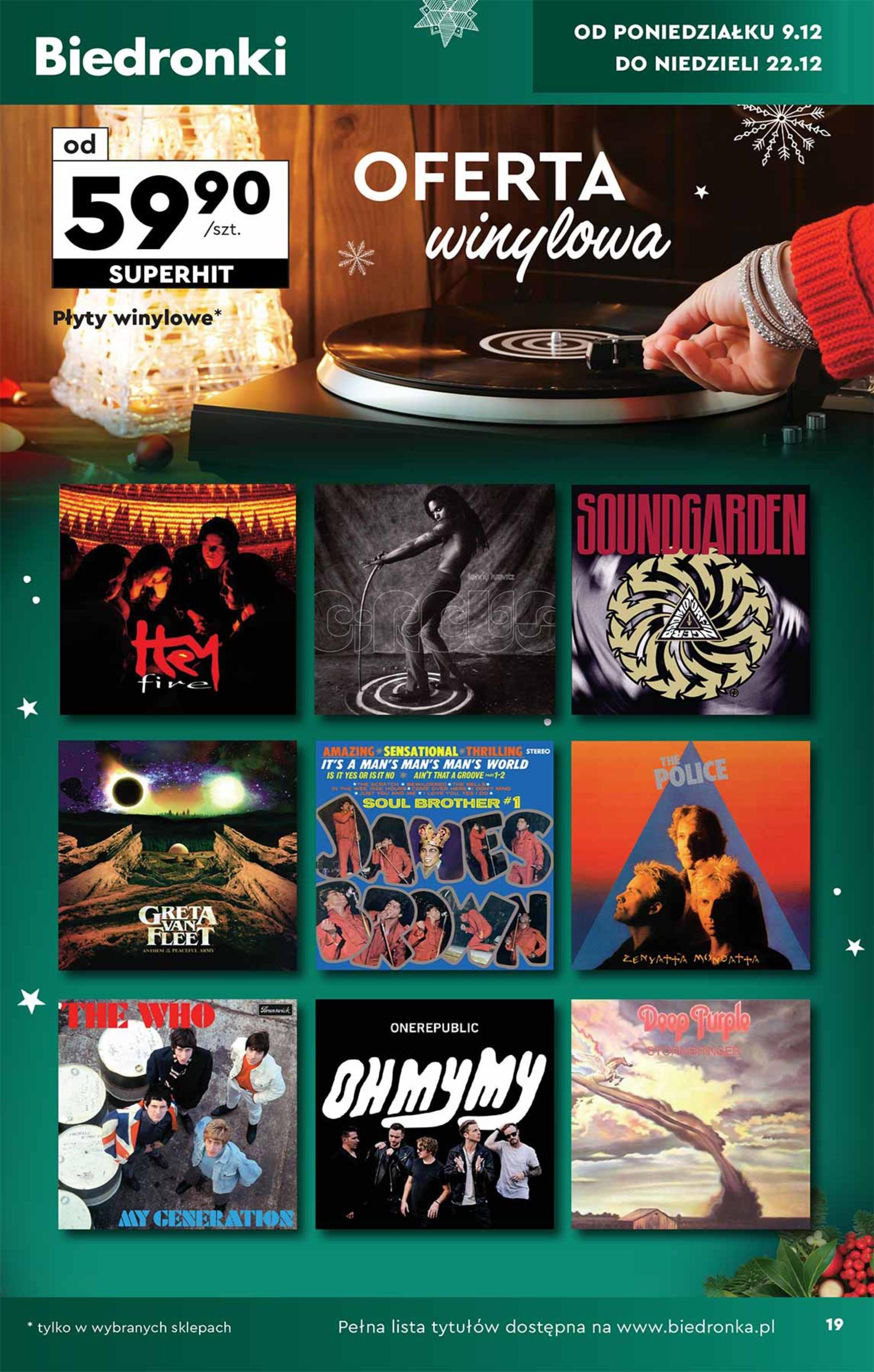 Gazetka promocyjna Biedronka str. 19