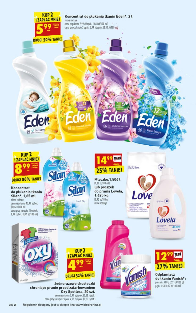Gazetka promocyjna Biedronka str. 40