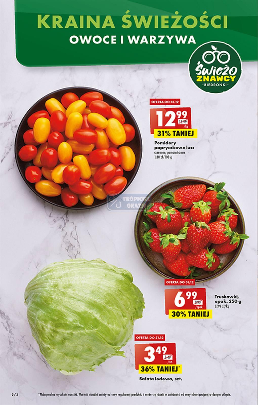 Gazetka promocyjna Biedronka str. 2