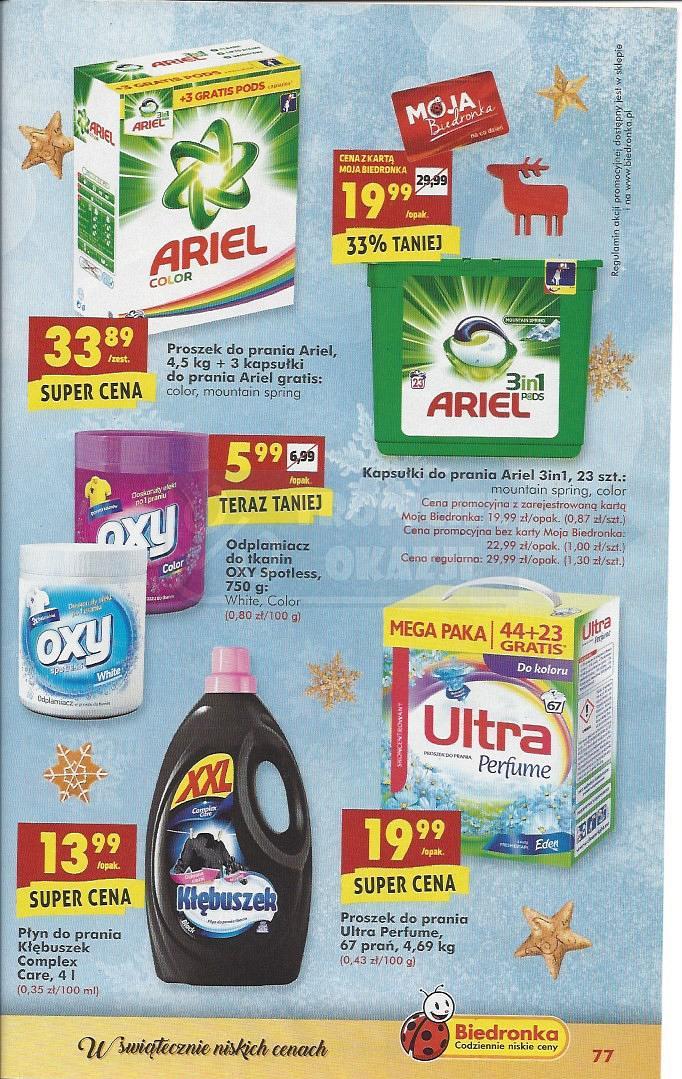 Gazetka promocyjna Biedronka str. 77