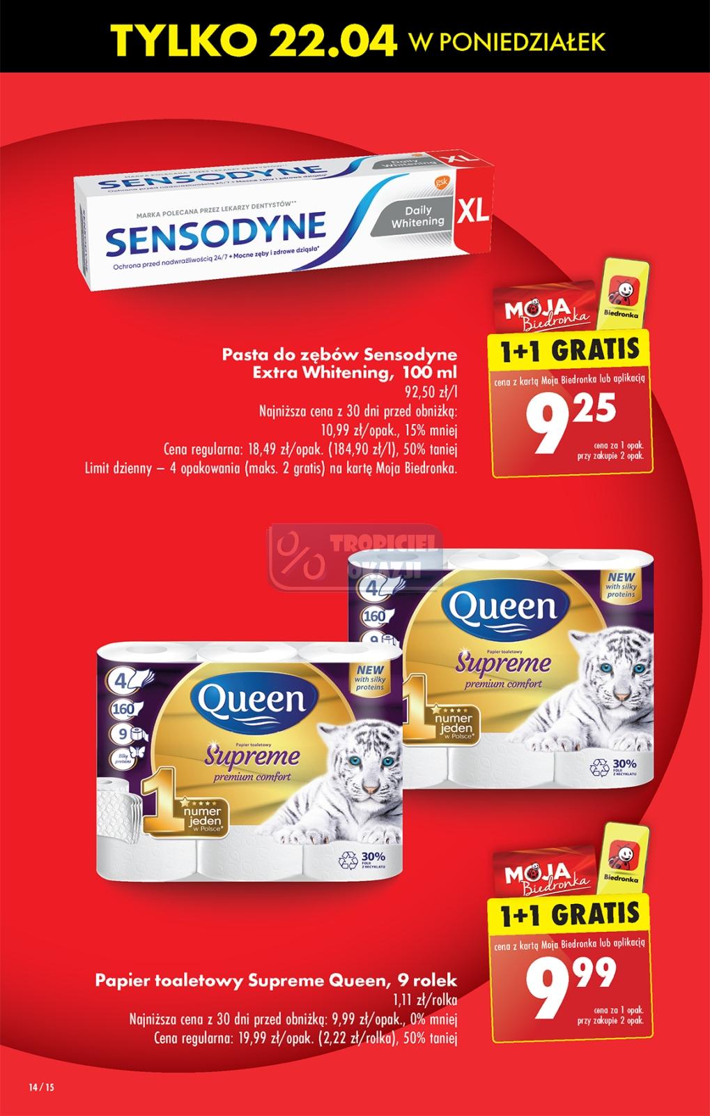 Gazetka promocyjna Biedronka str. 14