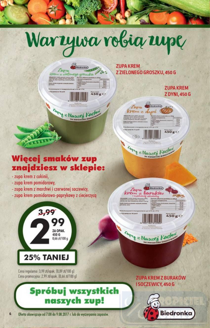 Gazetka promocyjna Biedronka str. 6