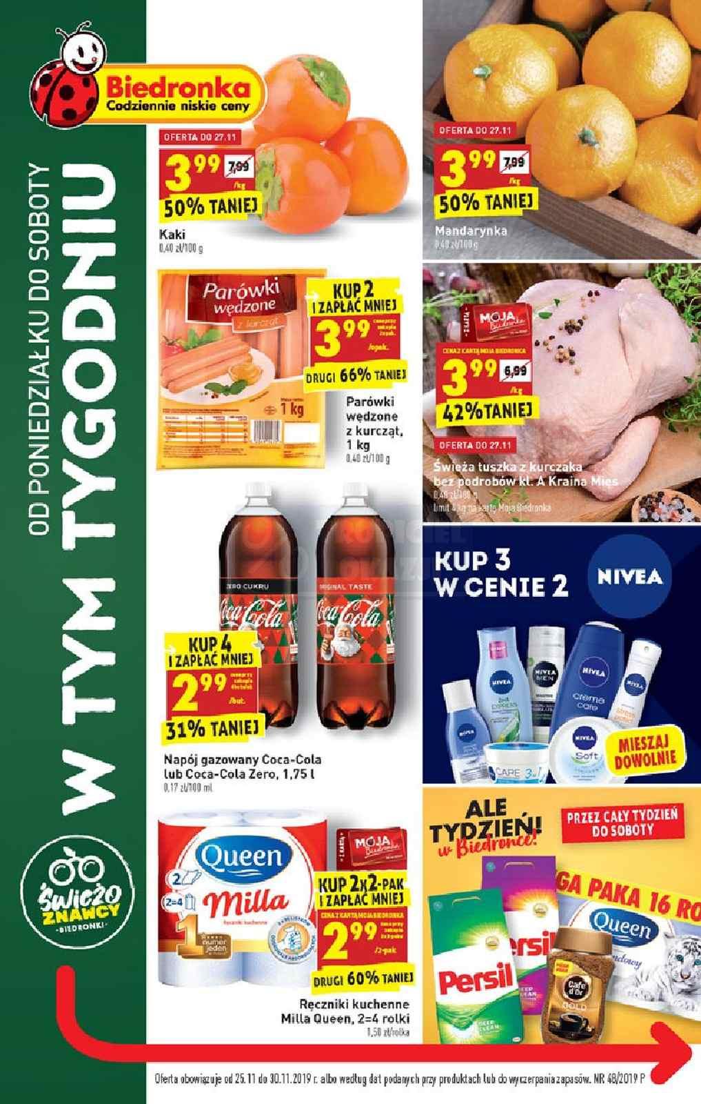 Gazetka promocyjna Biedronka str. 1