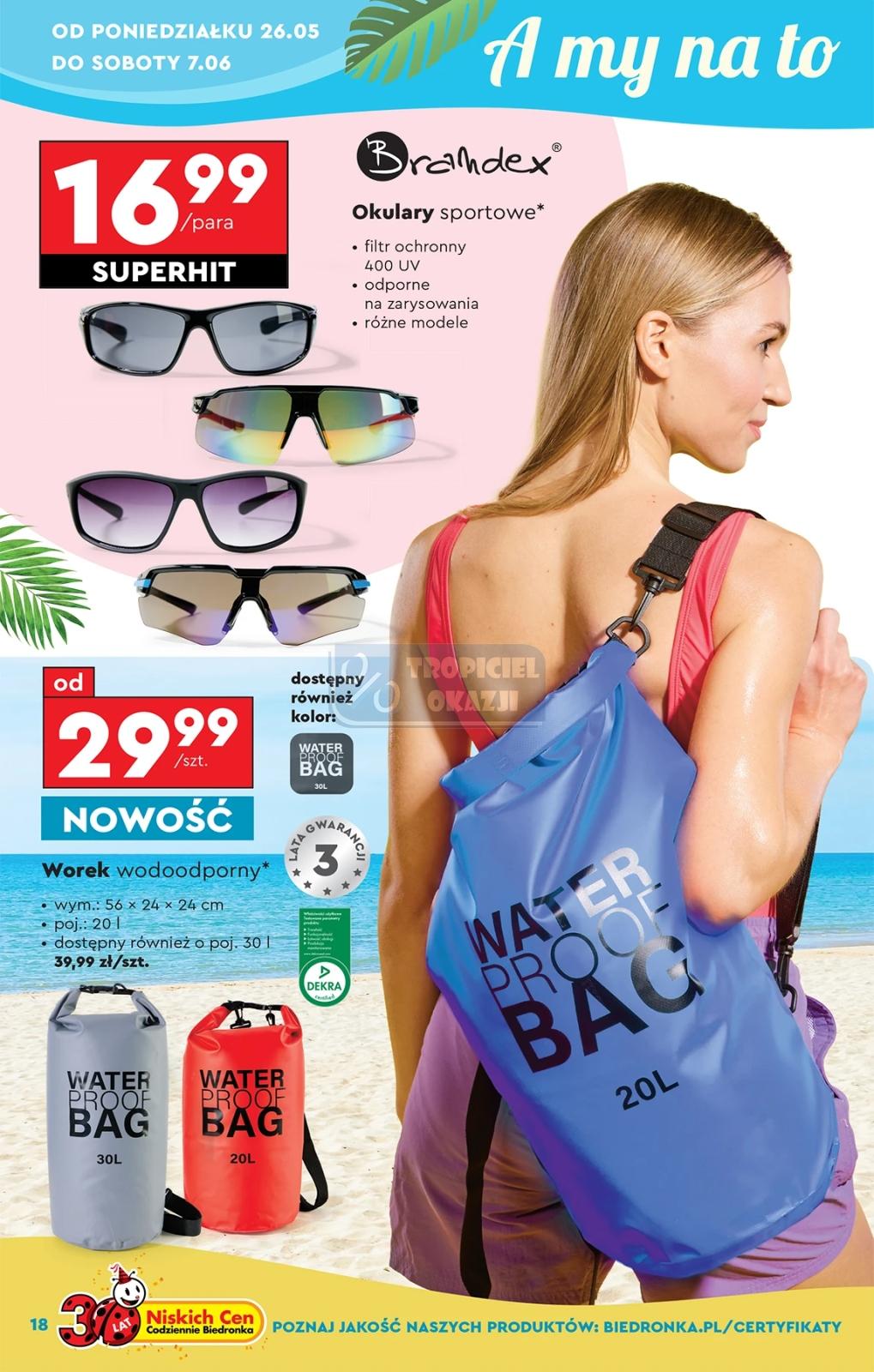 Gazetka promocyjna Biedronka str. 18