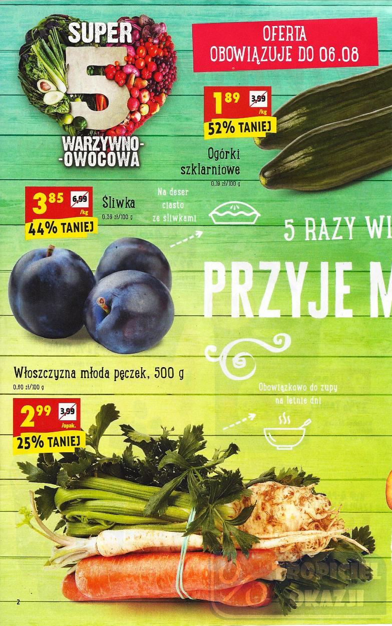 Gazetka promocyjna Biedronka str. 2