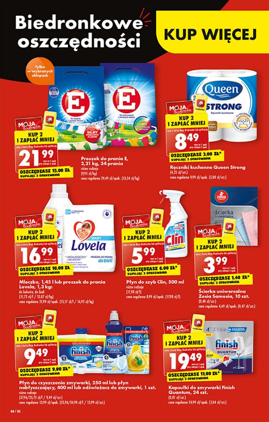 Gazetka promocyjna Biedronka str. 44