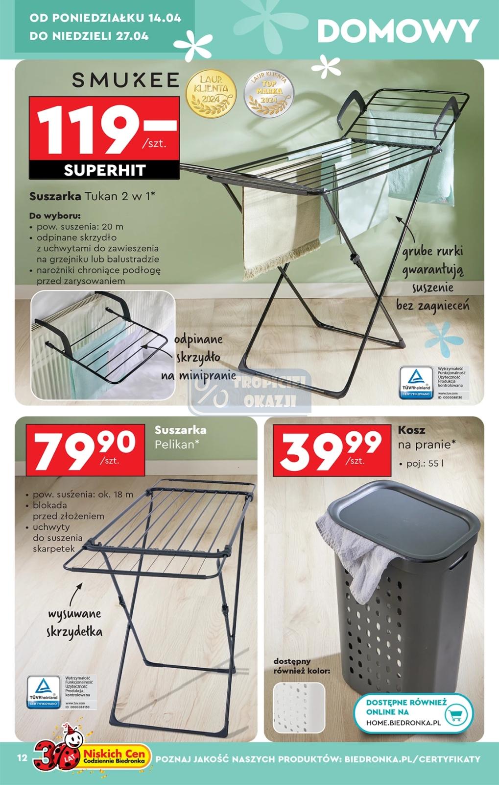 Gazetka promocyjna Biedronka str. 12