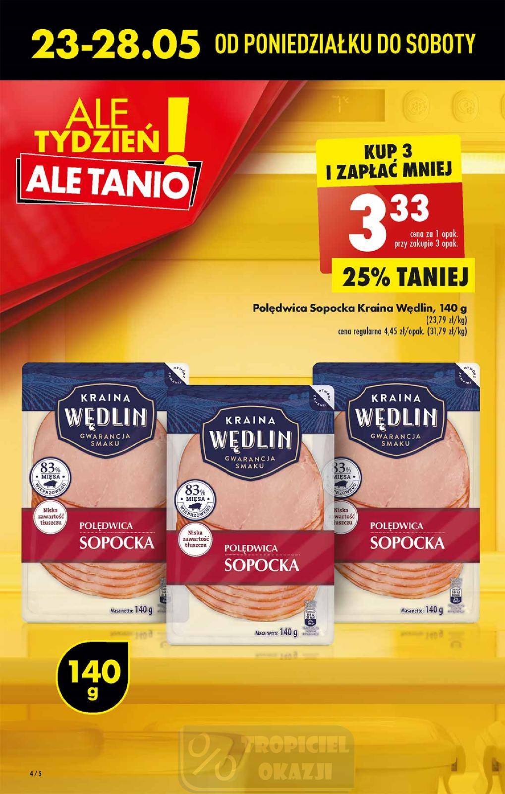 Gazetka promocyjna Biedronka str. 4