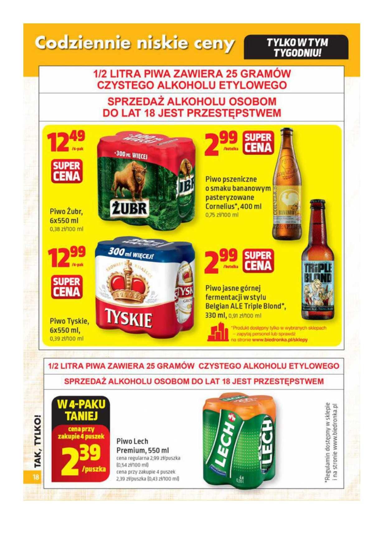 Gazetka promocyjna Biedronka str. 18