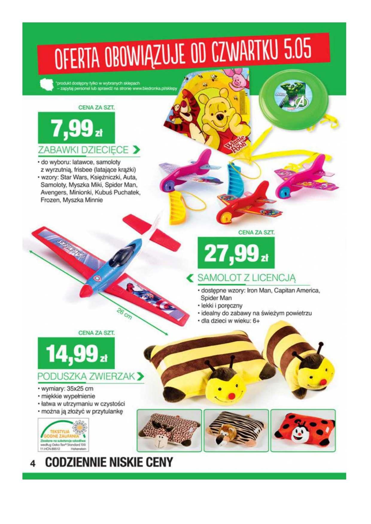 Gazetka promocyjna Biedronka str. 4