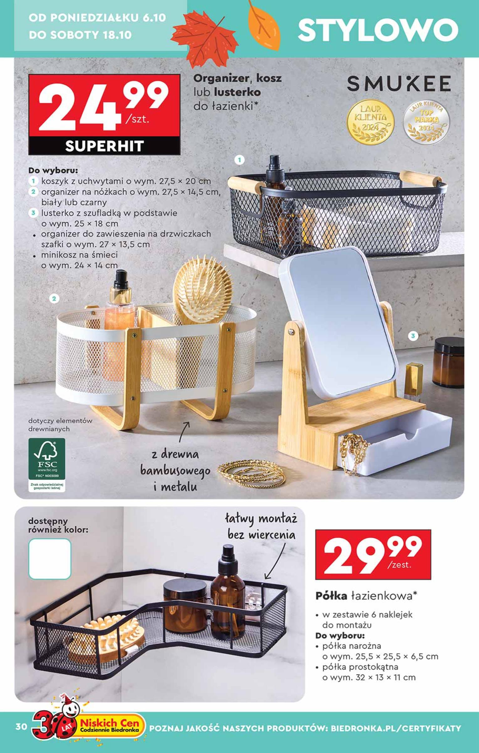 Gazetka promocyjna Biedronka str. 30