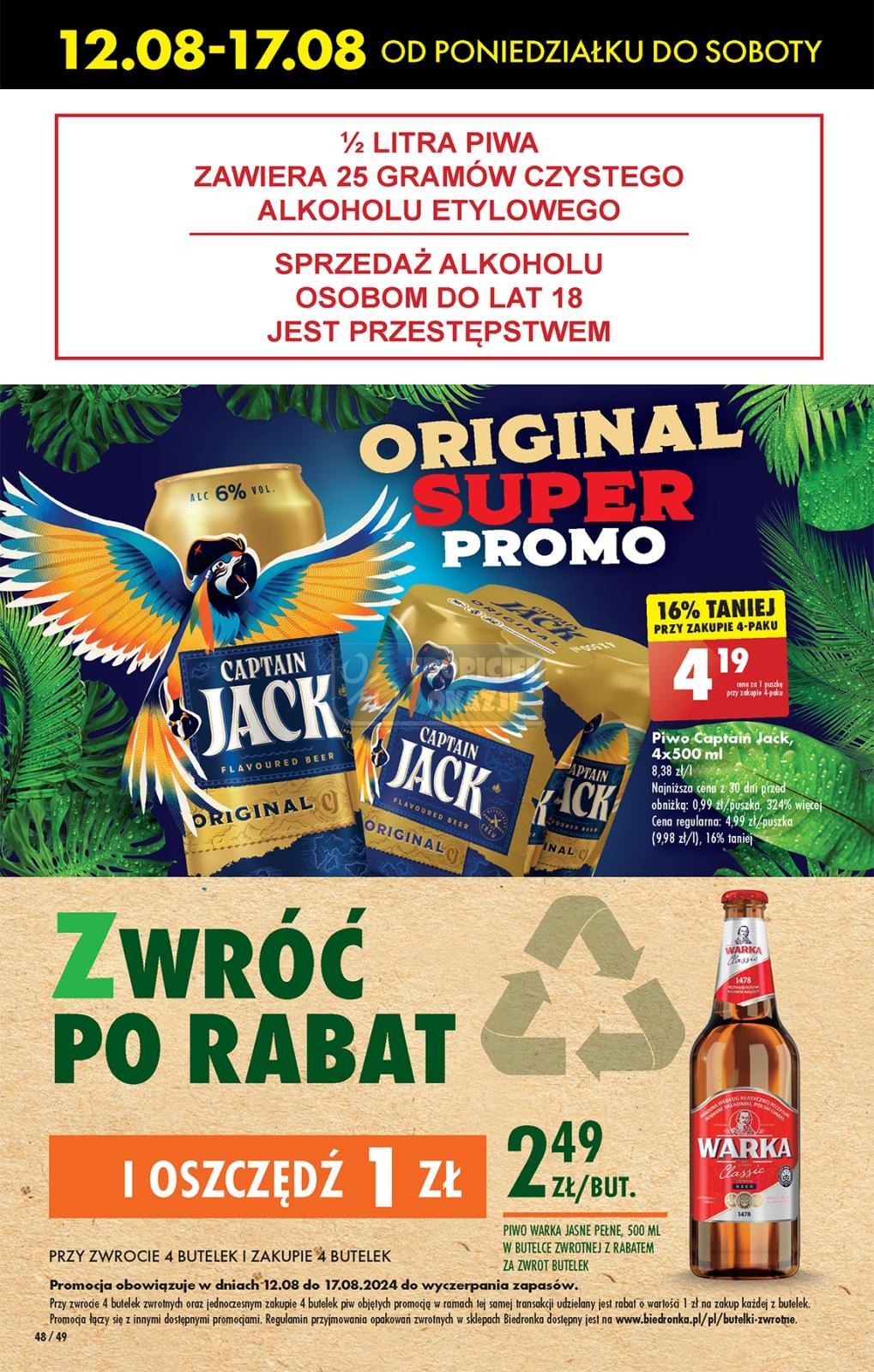 Gazetka promocyjna Biedronka str. 48
