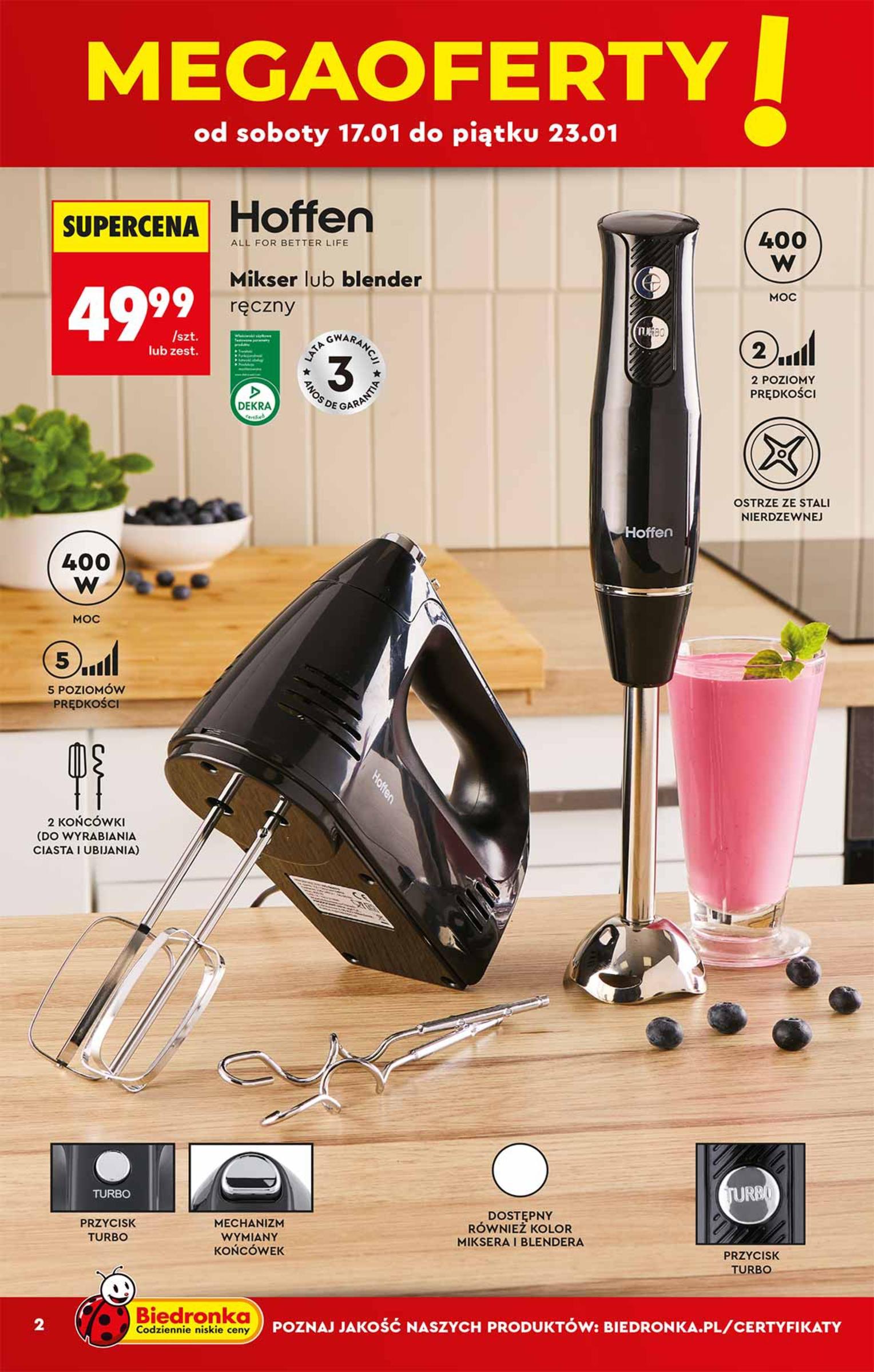 Gazetka promocyjna Biedronka str. 2