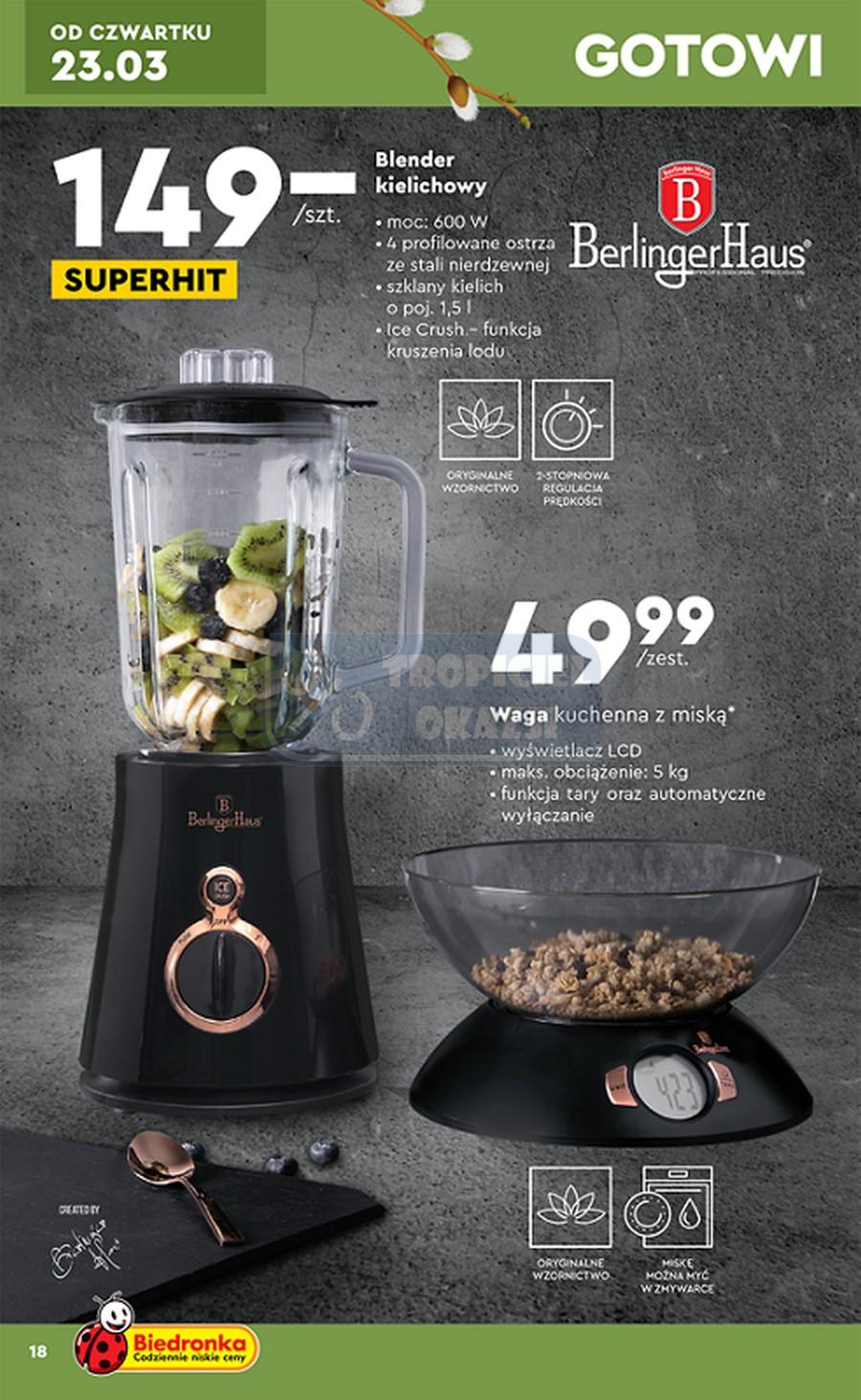 Gazetka promocyjna Biedronka str. 18