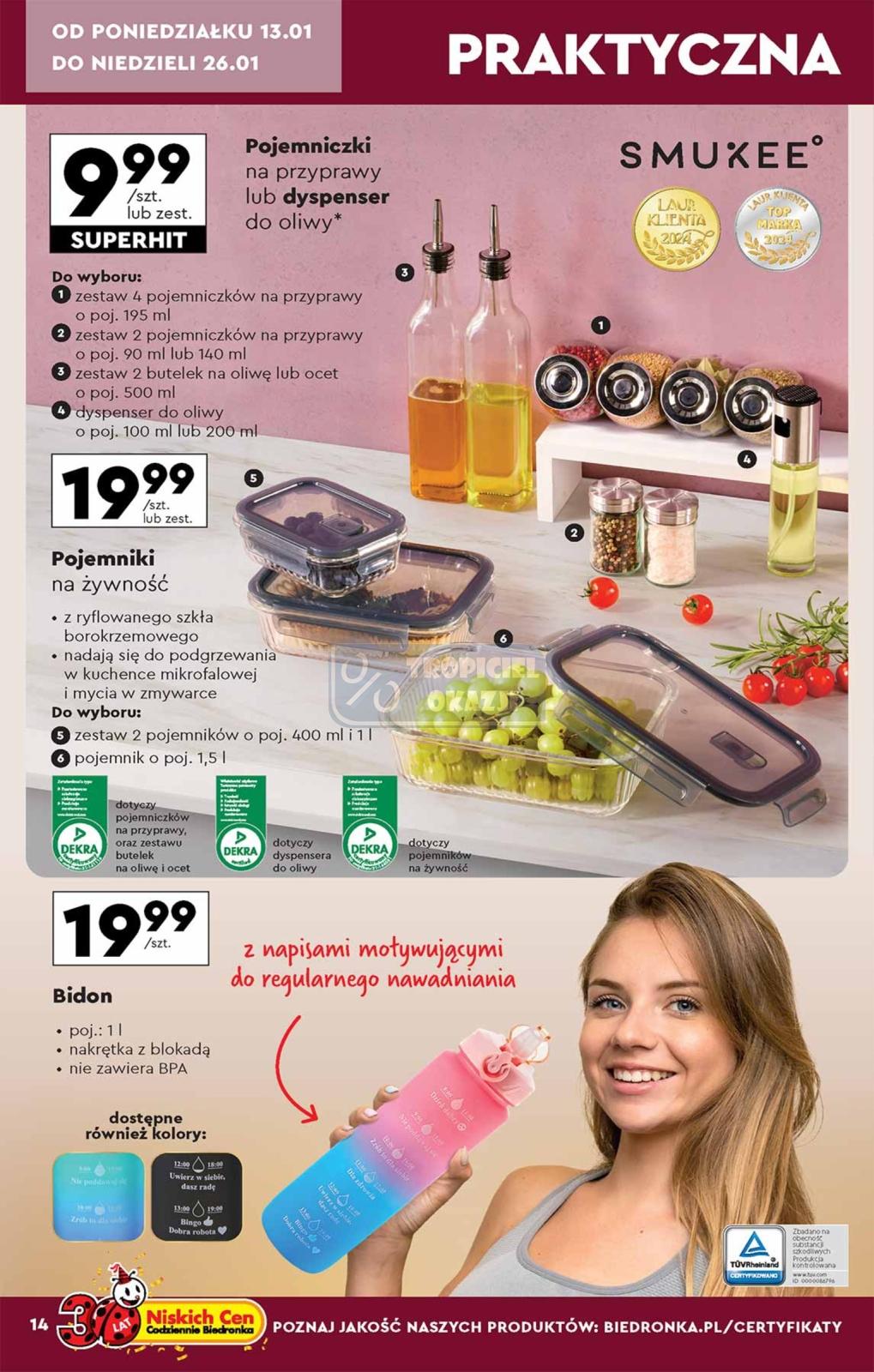 Gazetka promocyjna Biedronka str. 14