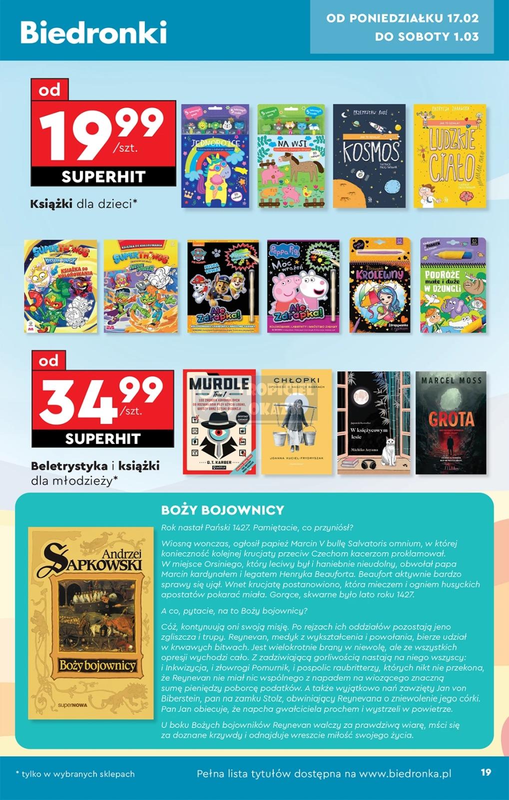 Gazetka promocyjna Biedronka str. 21