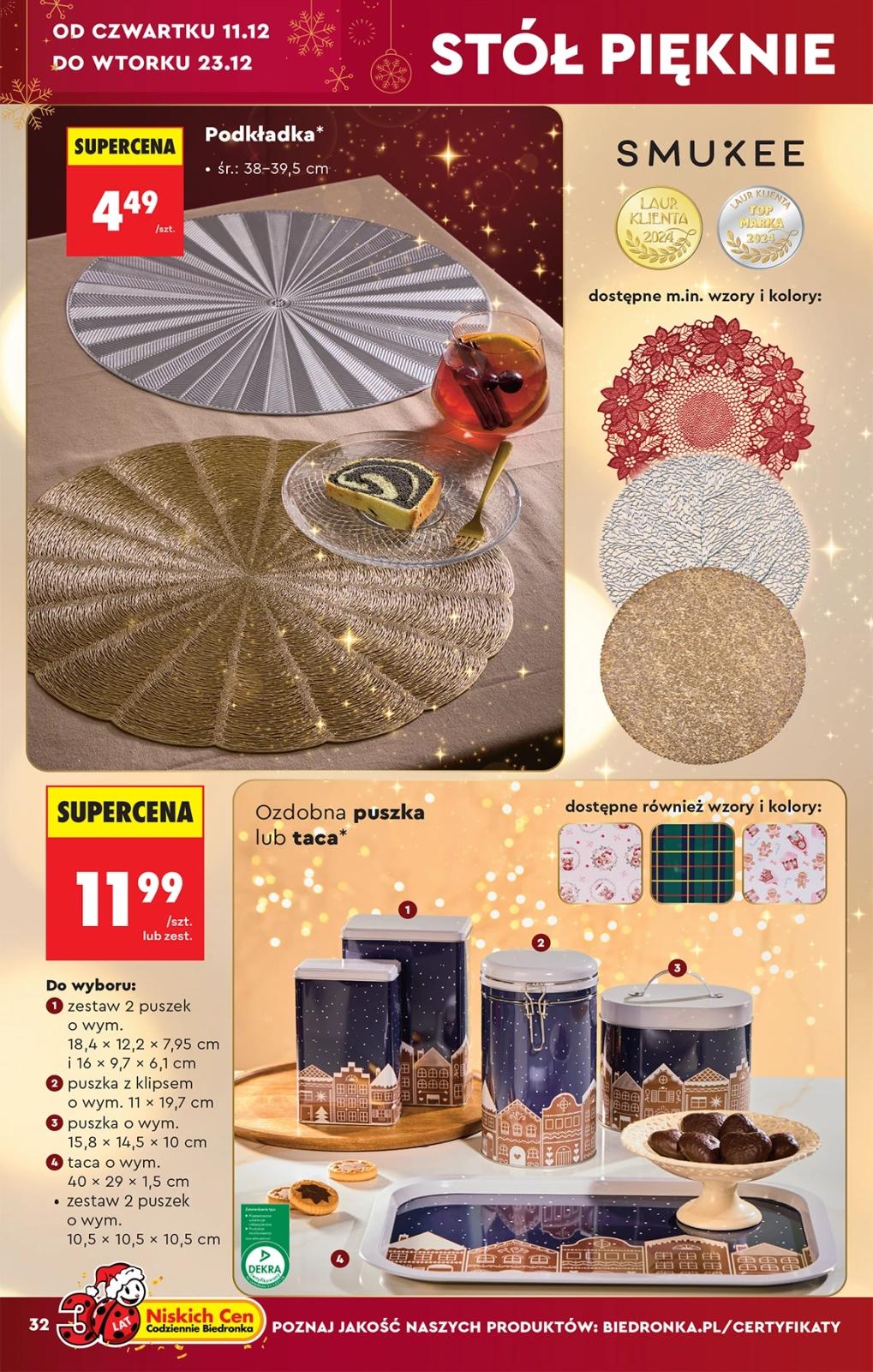 Gazetka promocyjna Biedronka str. 32