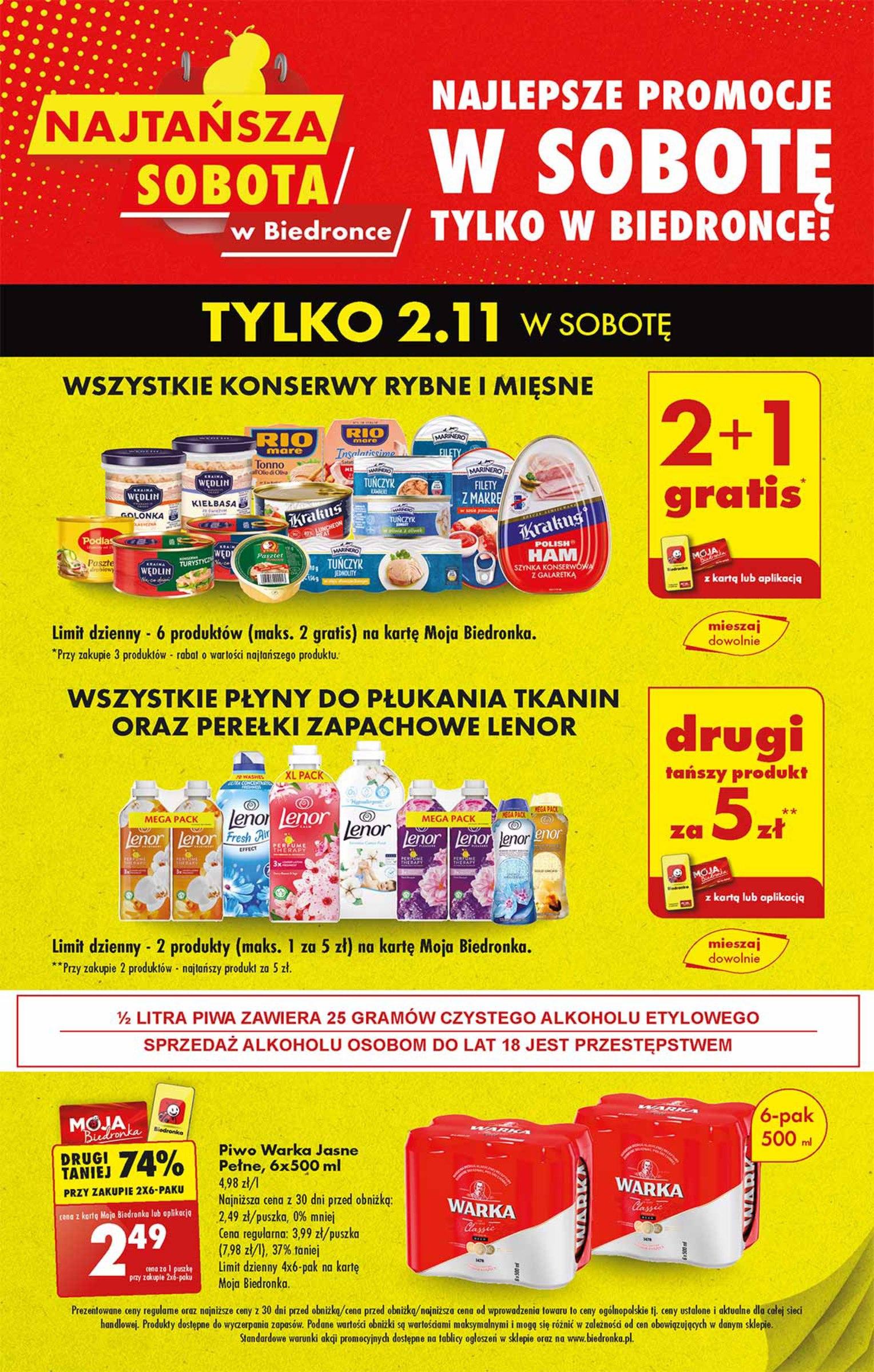 Gazetka promocyjna Biedronka str. 2