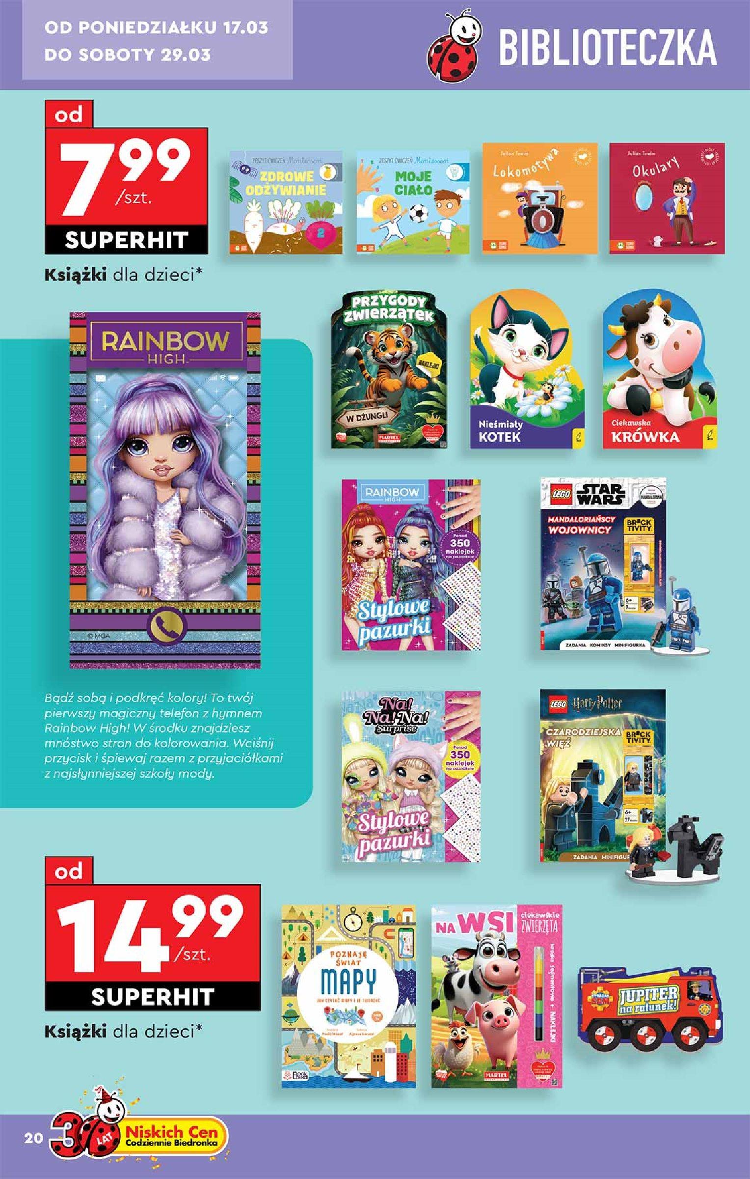 Gazetka promocyjna Biedronka str. 20