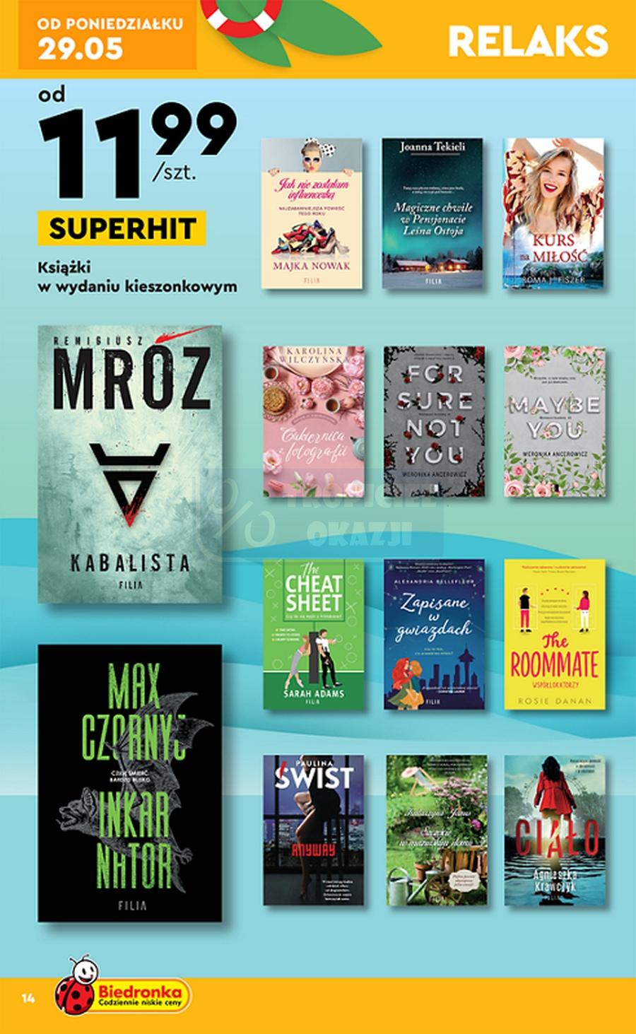 Gazetka promocyjna Biedronka str. 14