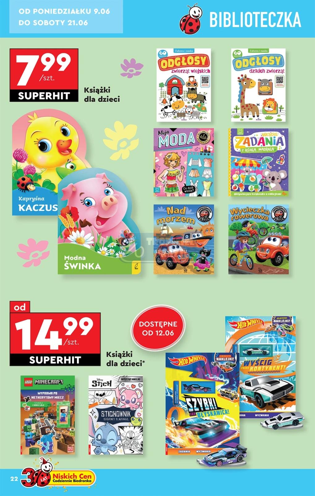 Gazetka promocyjna Biedronka str. 22