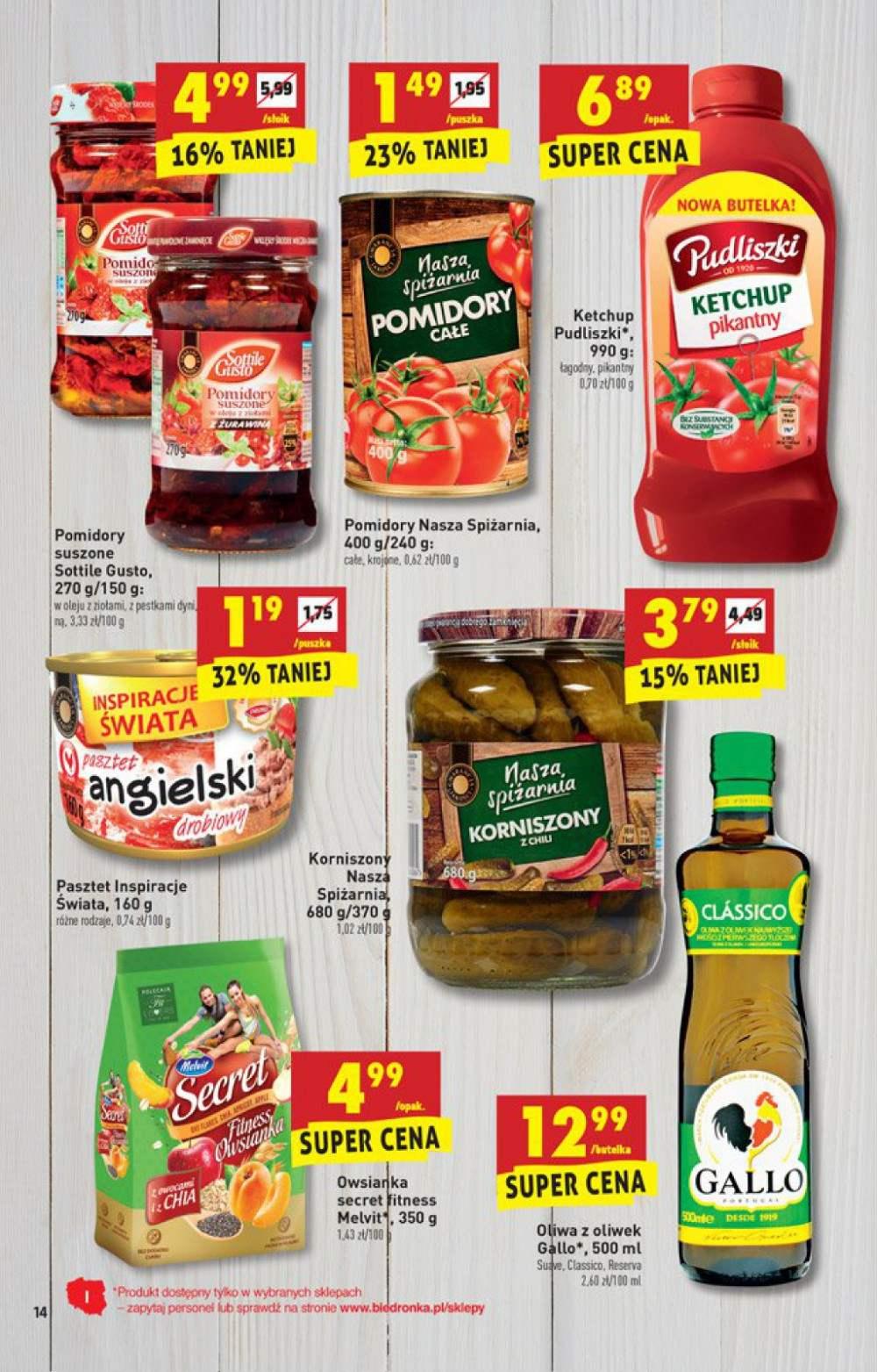 Gazetka promocyjna Biedronka str. 14