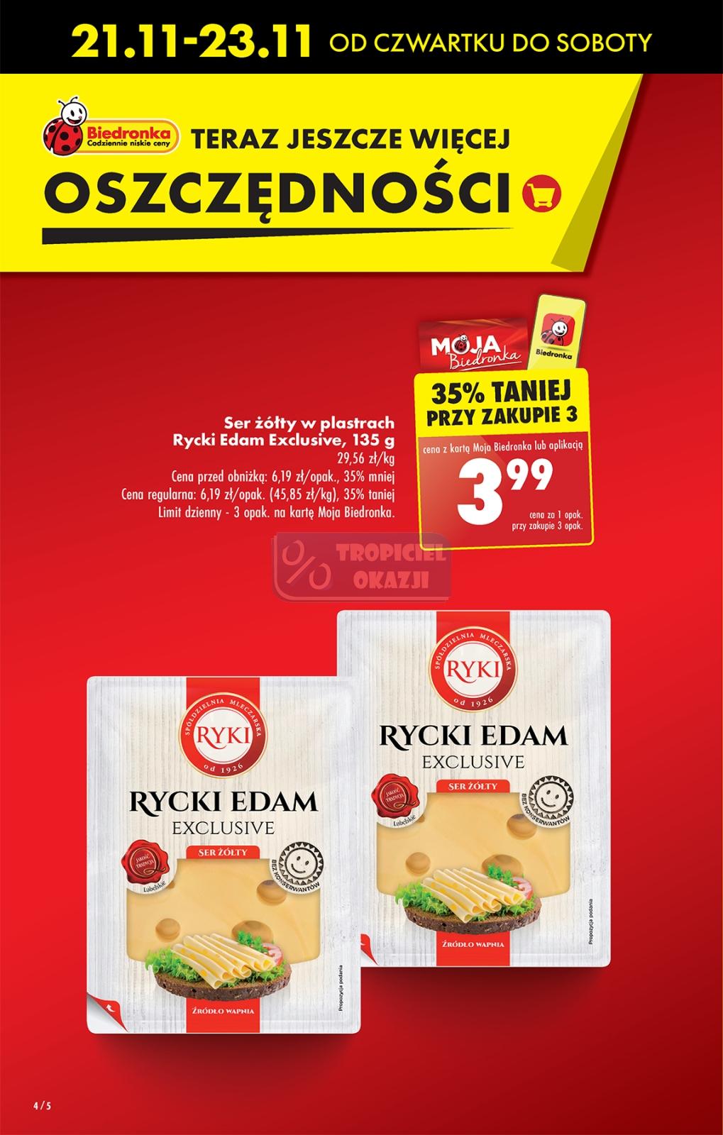 Gazetka promocyjna Biedronka str. 4