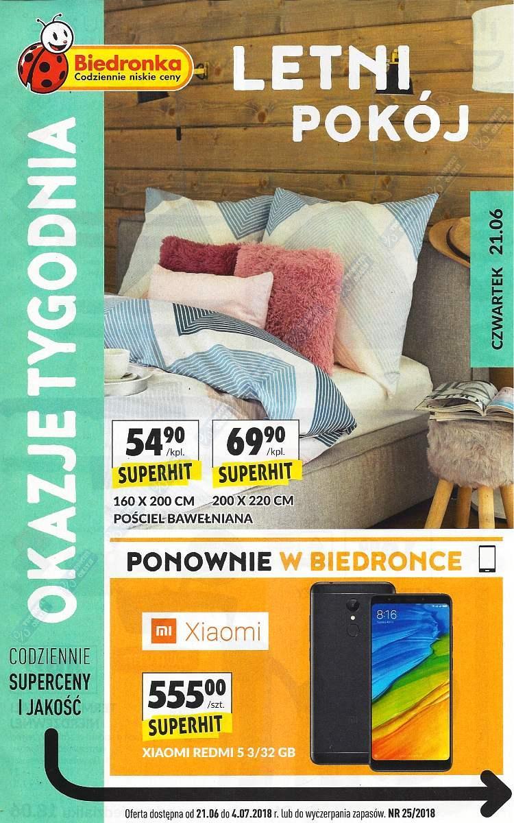 Gazetka promocyjna Biedronka str. 1
