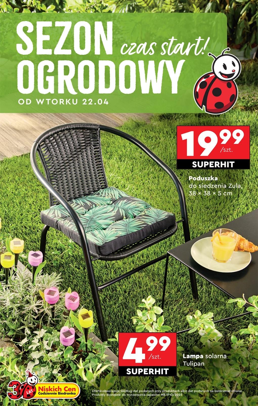 Gazetka promocyjna Biedronka str. 1