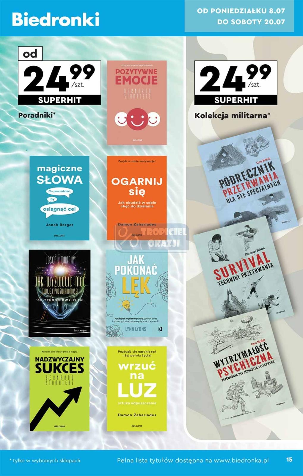 Gazetka promocyjna Biedronka str. 15