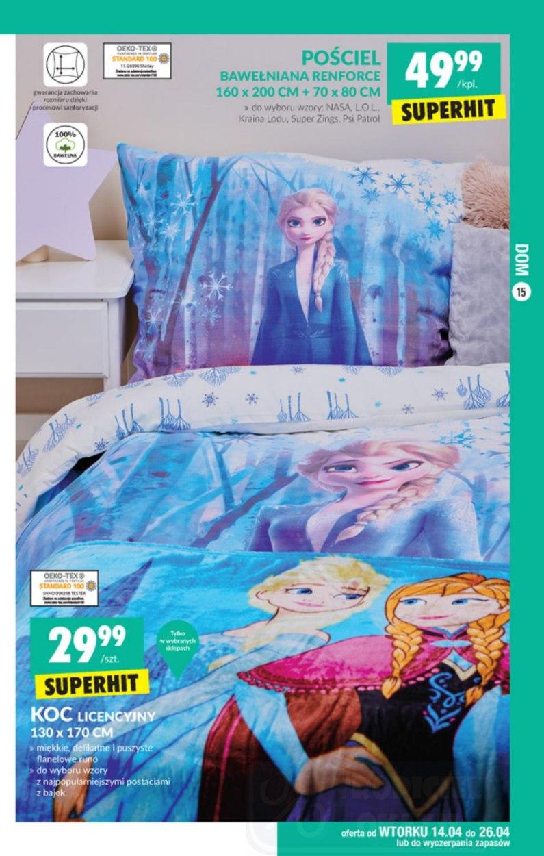 Gazetka promocyjna Biedronka str. 15