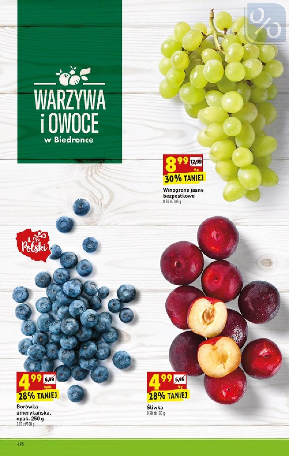 Gazetka promocyjna Biedronka str. 4