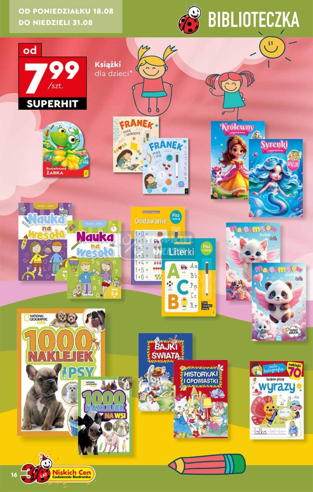 Gazetka promocyjna Biedronka str. 16