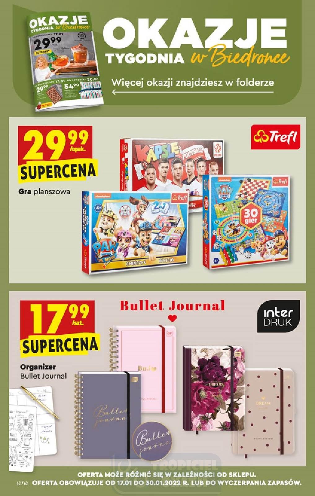 Gazetka promocyjna Biedronka str. 62