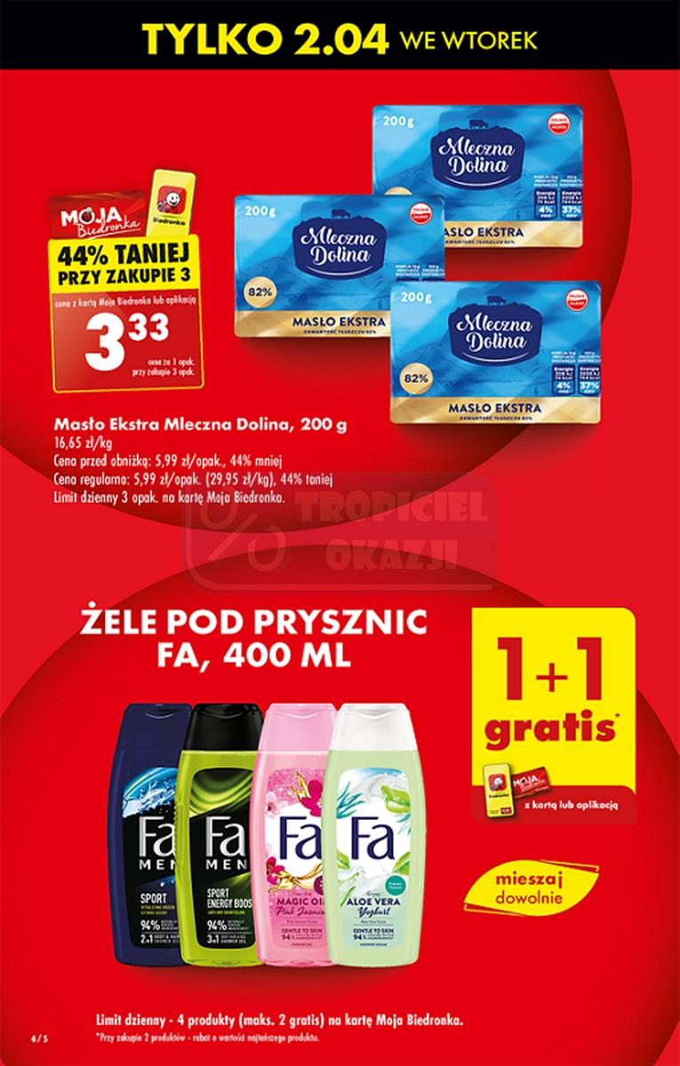 Gazetka promocyjna Biedronka str. 4