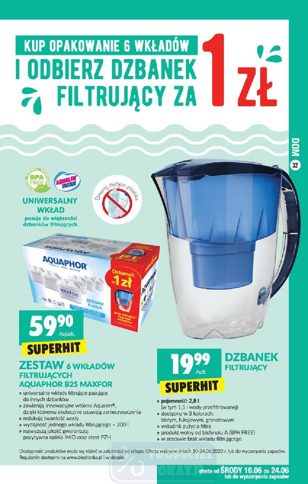 Gazetka promocyjna Biedronka str. 32
