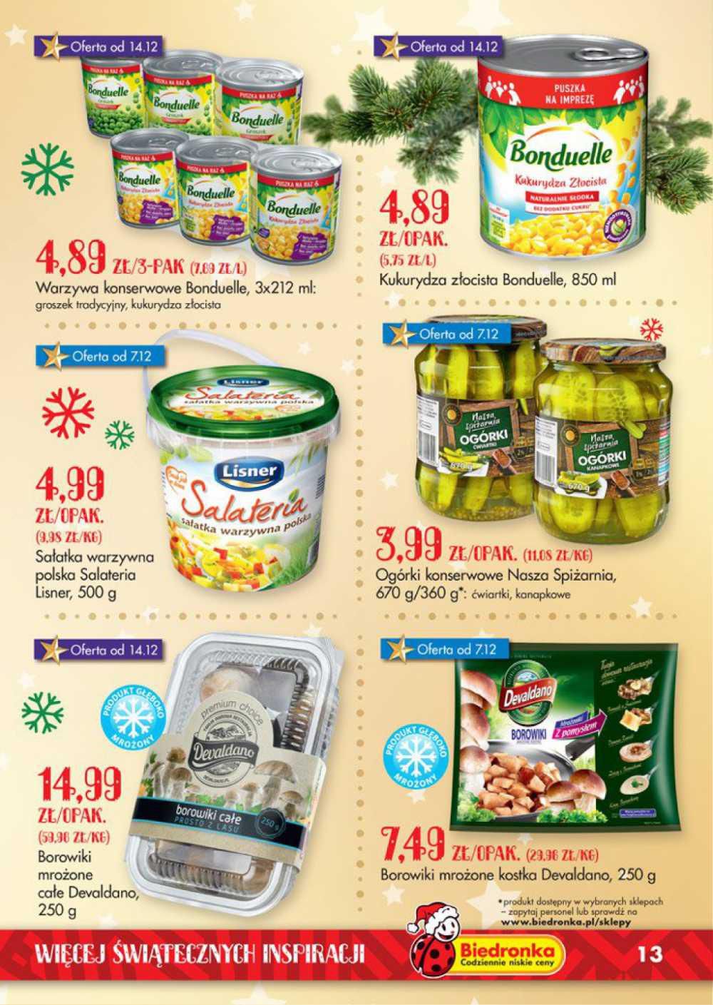 Gazetka promocyjna Biedronka str. 13