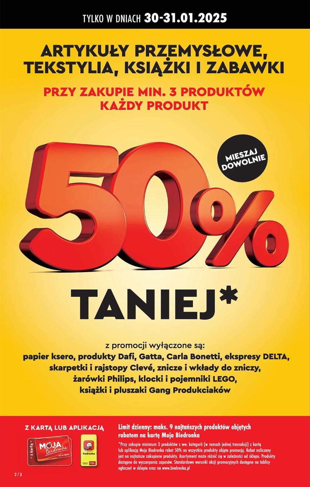 Gazetka promocyjna Biedronka str. 2