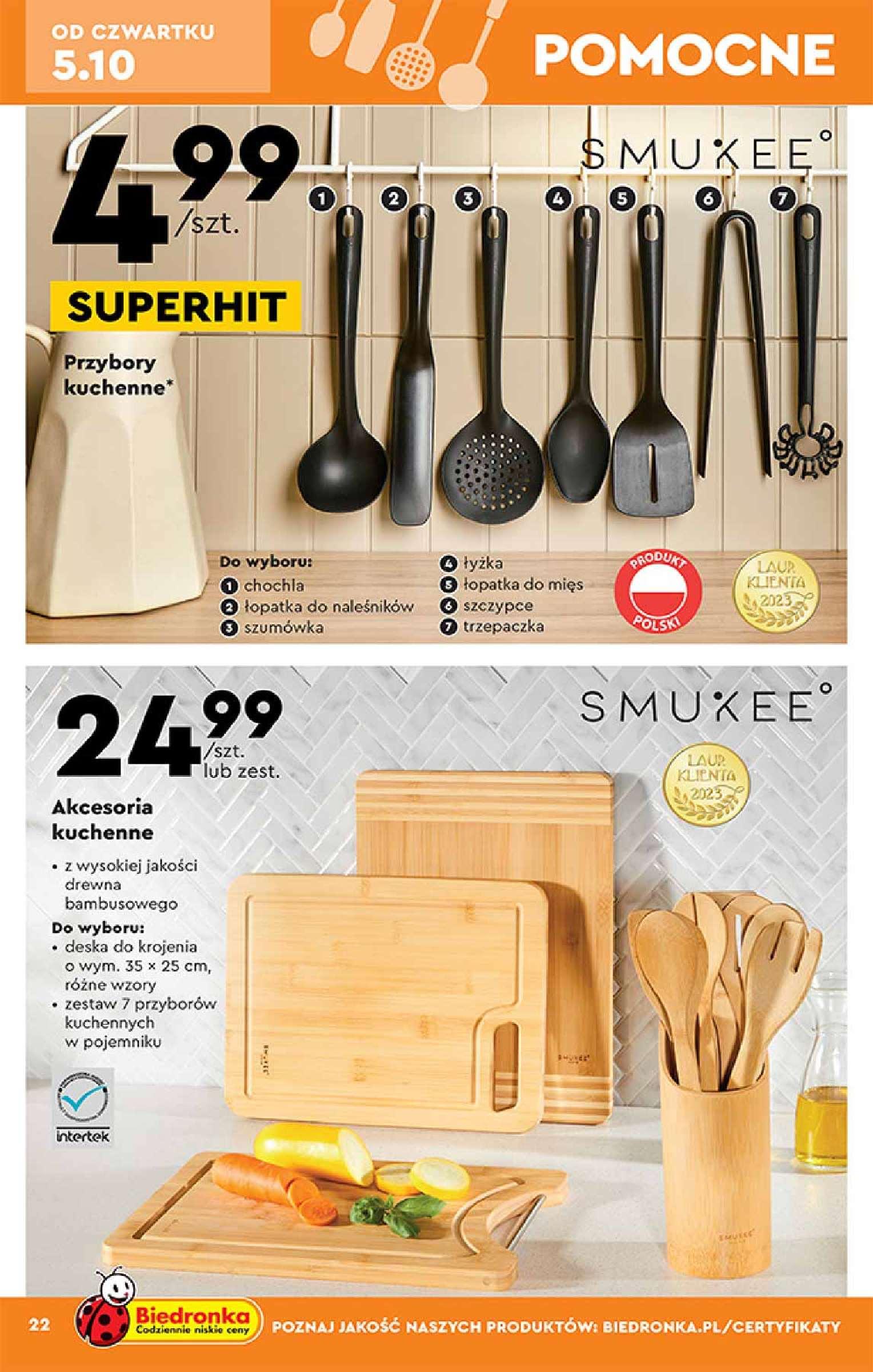 Gazetka promocyjna Biedronka str. 22