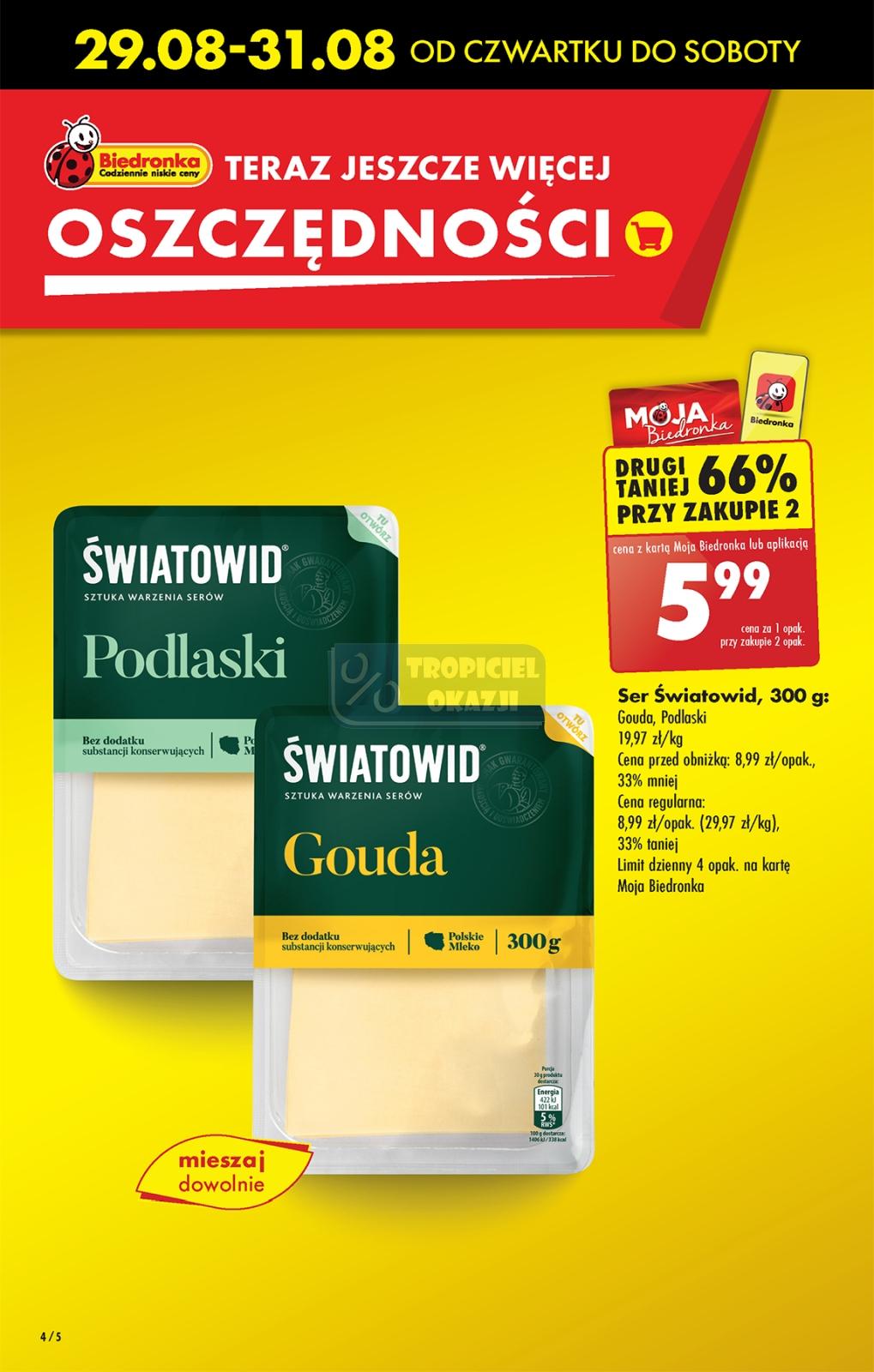 Gazetka promocyjna Biedronka str. 4