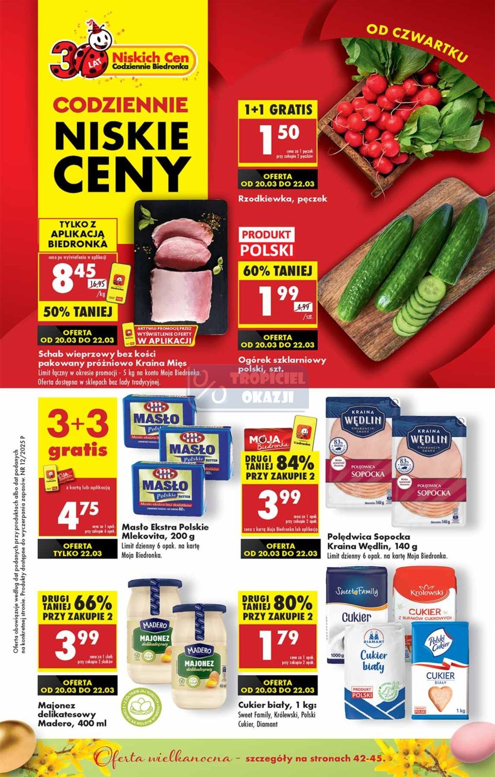 Gazetka promocyjna Biedronka str. 1