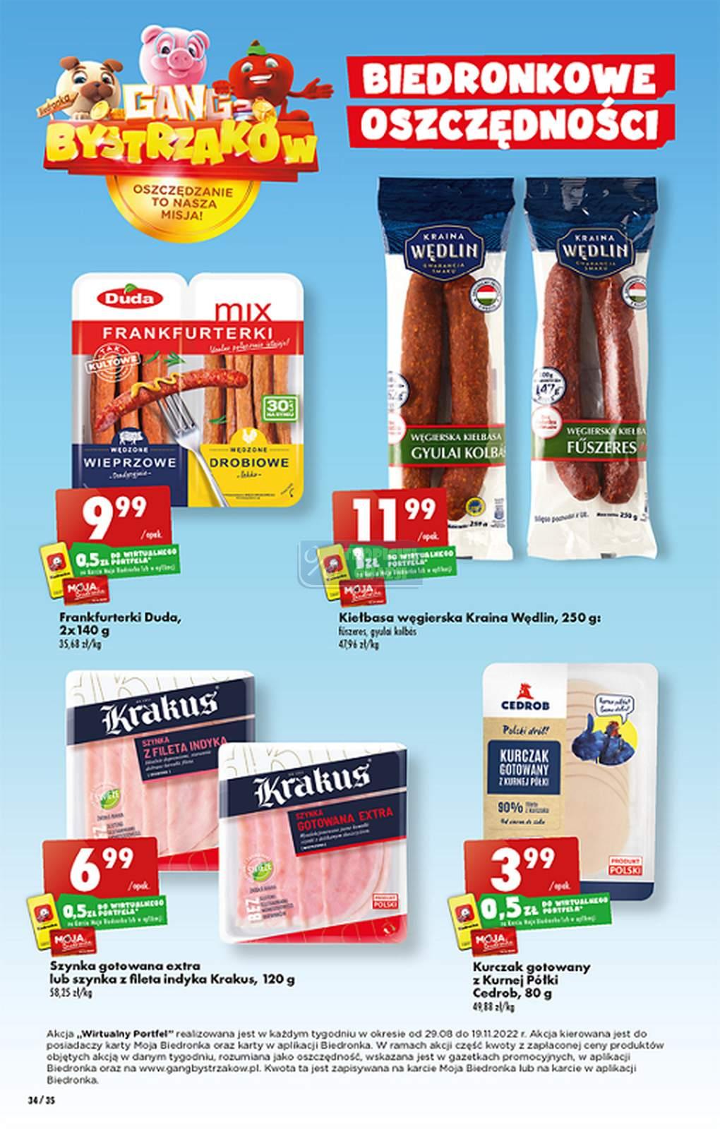 Gazetka promocyjna Biedronka str. 34