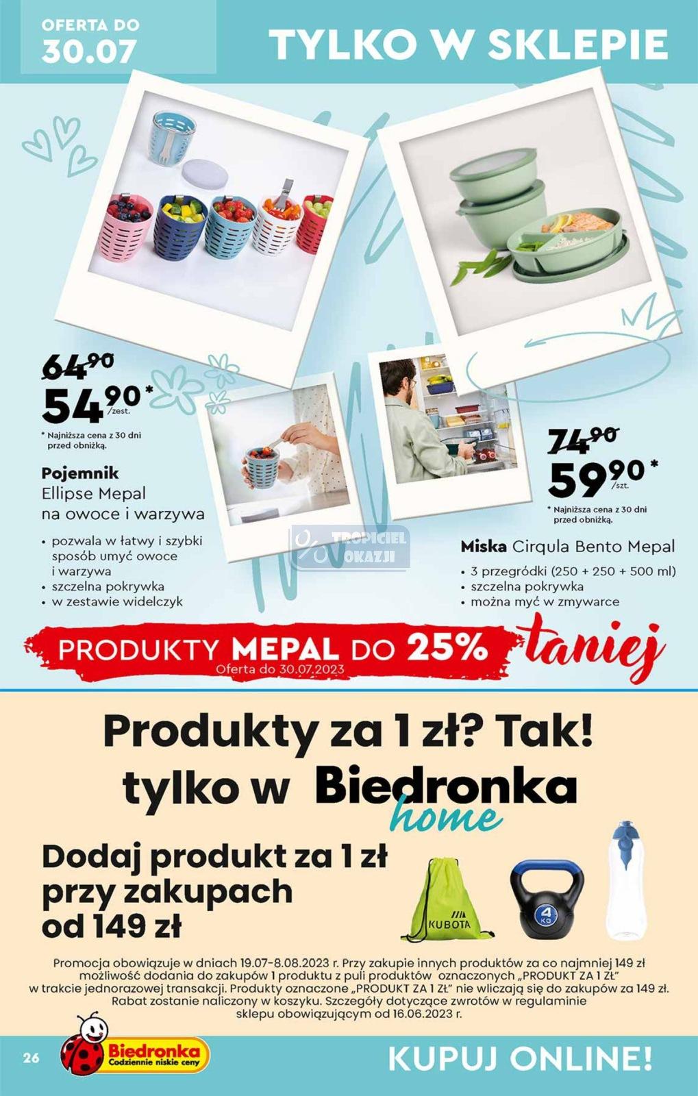Gazetka promocyjna Biedronka str. 26