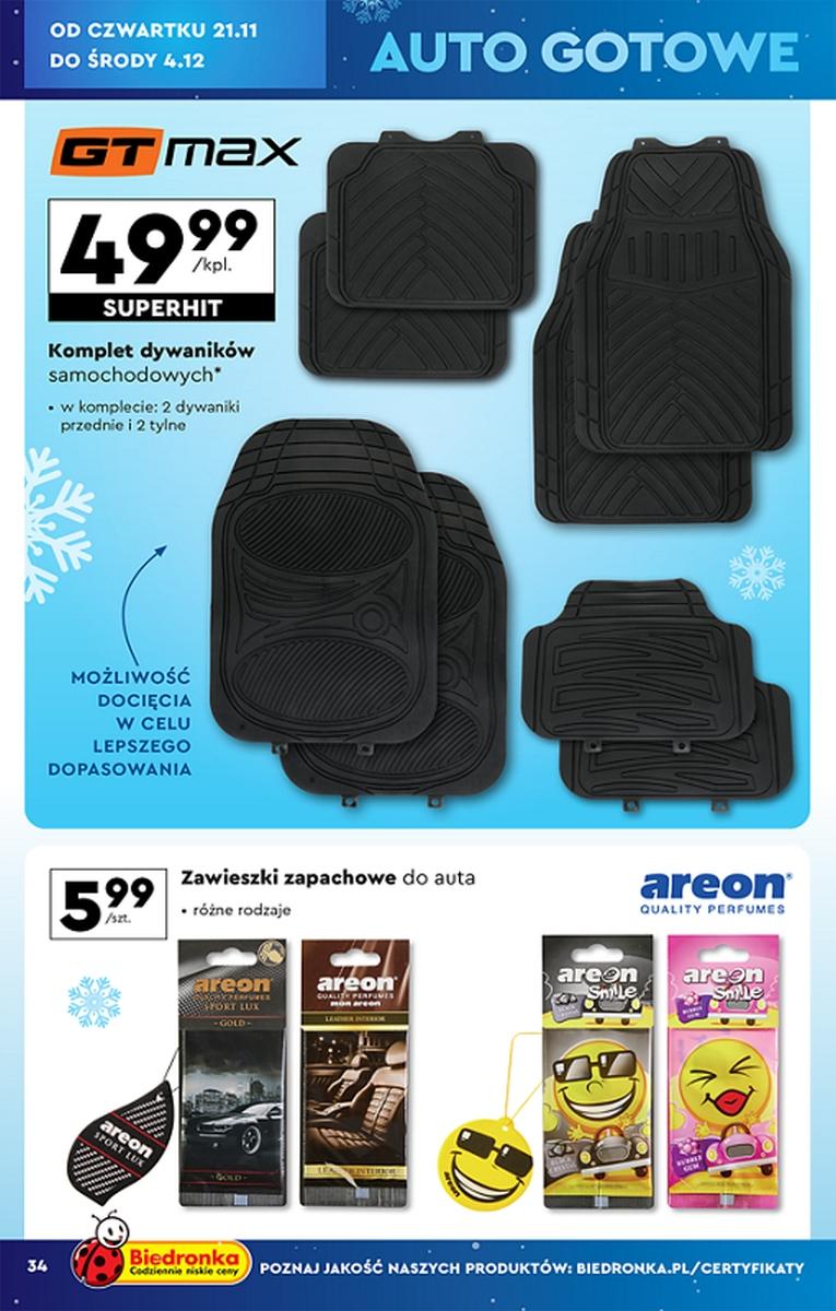 Gazetka promocyjna Biedronka str. 34
