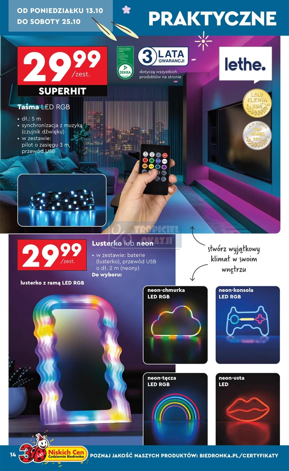 Gazetka promocyjna Biedronka str. 14