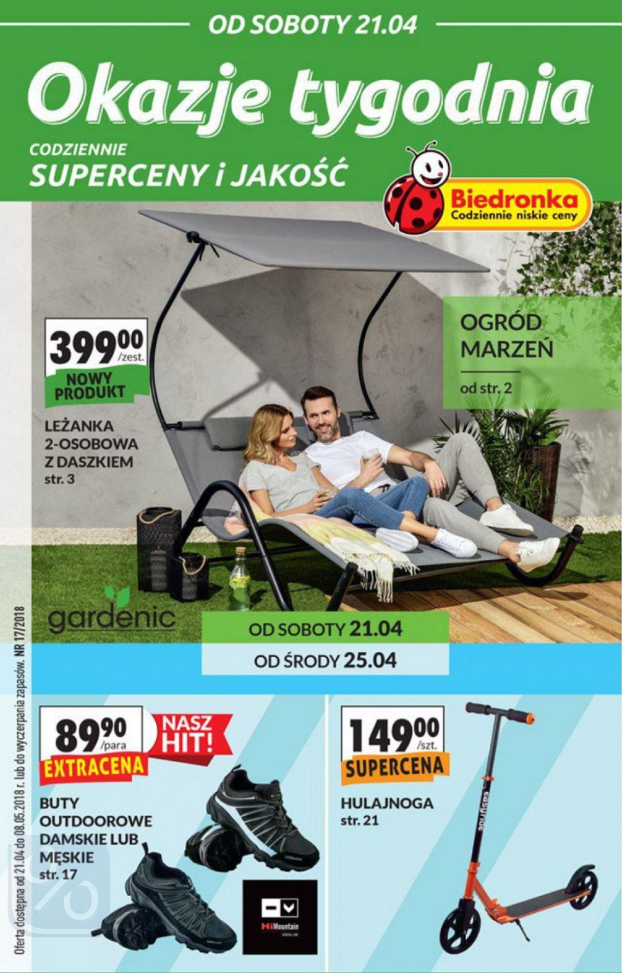 Gazetka promocyjna Biedronka str. 1
